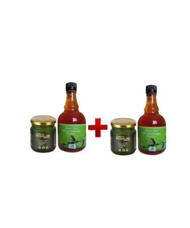 Z HREM Selver Pine Cone Syrup & Z hre Pine Cone Paste 2 Piece Set