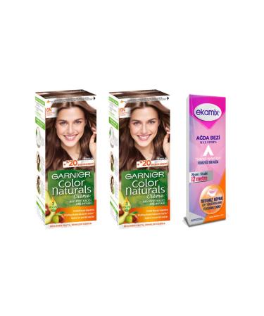 Garnier Natural Dark Blonde Color Naturals Set Paint 6n 2 Pieces