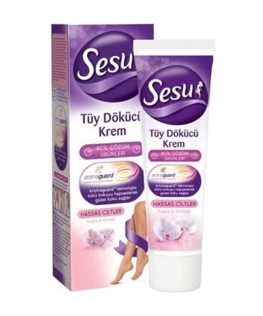 Sesu Sensitive Skin Hair Removal Cream 100 ml