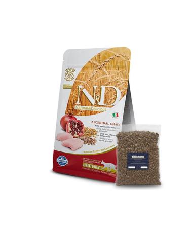 N & D Low Grain Chicken Pomegranate Sterilized Cat Food 1 Kg