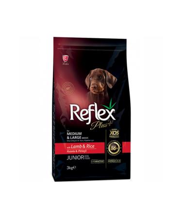 Reflex Plus Medium Large Breed Lamb Rice Puppy Food 3 Kg