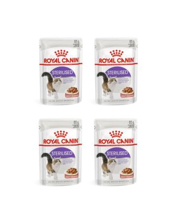 Royal Canin Sterilized 37 Neutered Cat Wet Food 85 gr 4 pieces