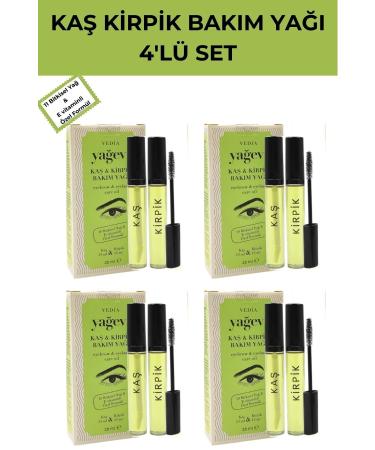 Ya evi Eyebrow Eyelash Care Oil Set of 4