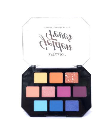 Cosha Beauty Rose Golden Feves 10-Pack Eyeshadow