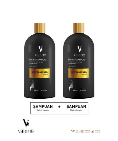 Valerie Anti-Falling and Anti-Breakage Repairing Strengthening Biotin - Collagen Shampoo 400 Ml 2 Pack Opportunity