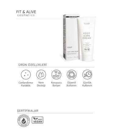 Fit & Alive Fitalive Foot Care Cream - Buy Online on GoSupps.com