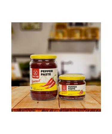 The Mill Gourmet Pepper Paste 750 g Glass Jar - Additive Free - Natural - Vegan - Pasteurized - Buy Online on GoSupps.com
