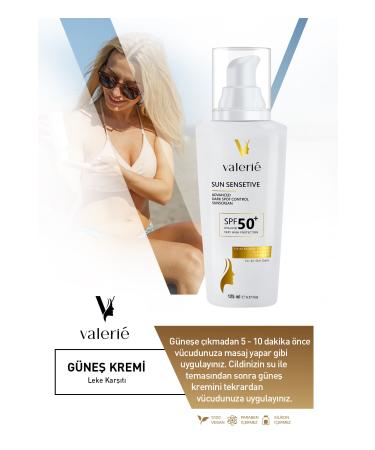 Valerie Anti-Spot High Protection Spf50+ Face and Body Summer and Winter Sun Cream 125 ml 2 Pack Opportunity - Buy Online on GoSupps.com