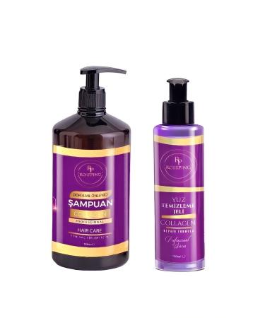 Rossping Collagen Shampoo and Collagen Facial Cleansing Gel