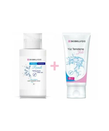 BioBellinda Purifying Firming Tonic 200 Ml + Facial Cleansing Gel 200 Ml - Buy Online on GoSupps.com