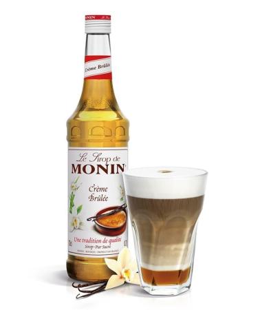 Monin Syrup Creme Brulee Burnt Cream Flavored 70 Cl