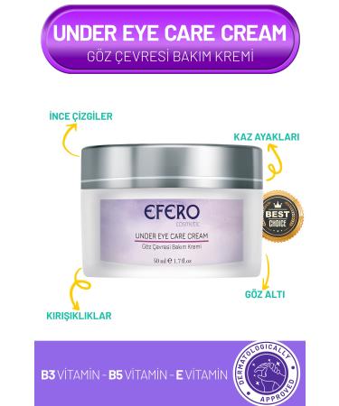 efero Under Eye Bag Wrinkle Dark Circle Anti Nourishing Care Cream - Under Eye Care Cream - Buy Online on GoSupps.com