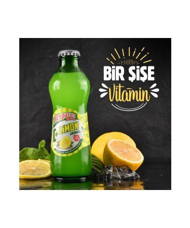 Beypazar Natural Mineral Water Vitamin C Lemon Flavored 200 Ml 6 Bottles