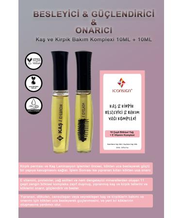 iconsign Lash Lift Eyelash Lifting Eyelash Perm Lash Lift Eco Package and Eyebrow Eyelash Care Oil Complex - Buy Online on GoSupps.com