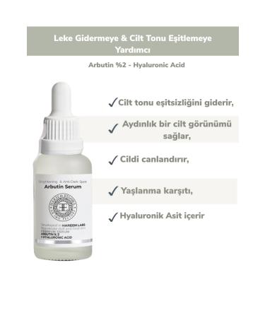HAREEM Anti-Spot Skin Tone Equalizing Skin Care Serum 30 ml Arbutin 2% + Hyaluronic Acid - Buy Online on GoSupps.com