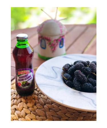 Beypazar Natural Mineral Water Black Mulberry Blackcurrant 200 Ml 6 Bottles