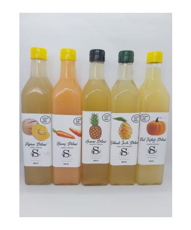 Suheylaana Pineapple - Prickly Pear - Pumpkin - Carrot - Pepino Vinegar 500 ml