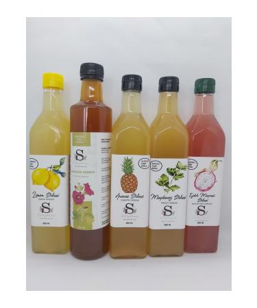 Suheylaana Pineapple - Parsley - Dragon Fruit - Hollyhock - Lemon Vinegar 500 ml