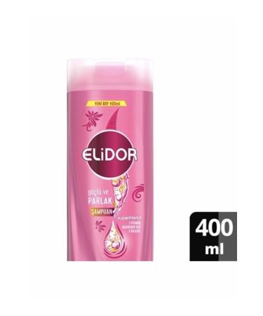 Elidor Strong and Shiny 2 in 1 Shampoo & Conditioner 400ml - Buy Online on GoSupps.com