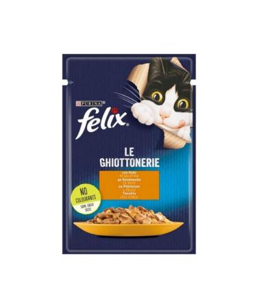 FELIX Chicken Pouch Cat Canned Food 85 Gr 26 Pieces