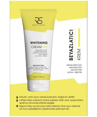 rise and shine Whitening Cream (whitening) - Buy Online on GoSupps.com