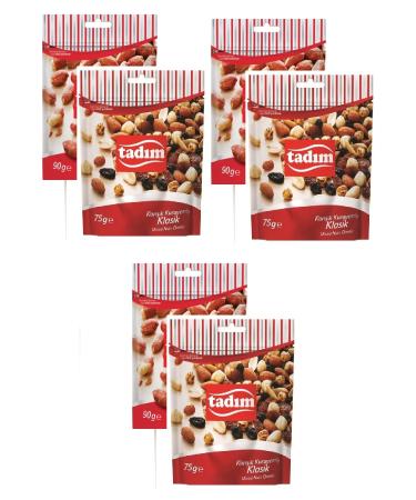 Tad m Roasted Salted Peanuts 90 Gr X 3 Pieces Mixed Nuts Classic 75 Gr X 3 Pieces