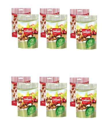 Tad m Roasted Salted Peanuts 90 Gr X 6 Pieces Raw Mixed Nuts Natural 75 Gr X 6 Pieces