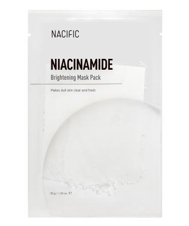Nacific Niacinamide Brightening Mask - Brightening Whitening Skin Mask