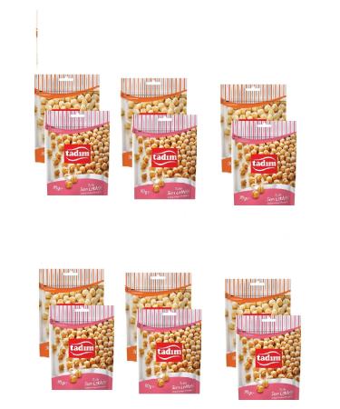 Tad m Roasted Hazelnut Kernels 90 gr X 6 pieces Yellow Chickpeas Salted 90 gr X 6 pieces