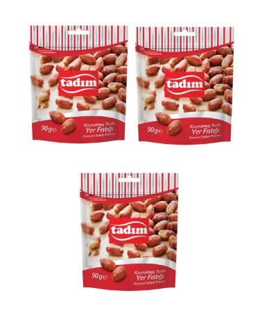 Tad m Roasted Salted Peanuts 90 Gr X 3 Pieces