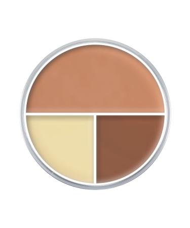 Kryolan 3-pack Foundation Palette - Ultra Foundation Trio No: A 40 g 4041762339638