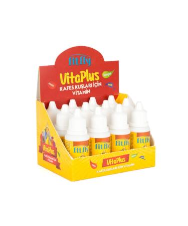 Fit Fly Vita Plus Bird Vitamin 25 Ml 12 Pack - Buy Online on GoSupps.com