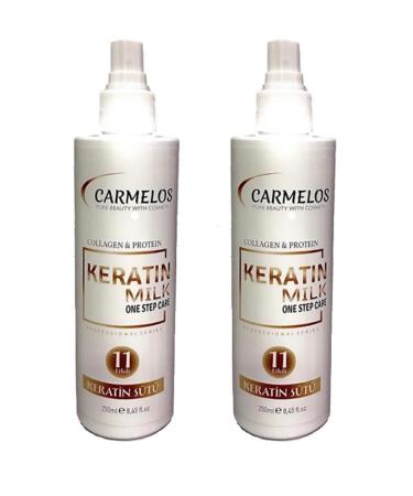 Carmelos Keratin Milk 250 Ml 2 Pieces