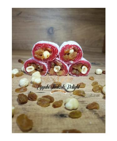 Eyyubi Turkish Delight Special Sour Strawberry Turkish Delight 1 Kg