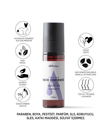 Alfheim Fig Seed Carrier Fixed Oil/ Fig Seed Oil/ Aromatherapy/ Carrier Oil/ 30 Ml