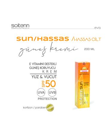 SO TENN Sun Sensitive Sunscreen Cream for Sensitive Skin - Buy Online on GoSupps.com