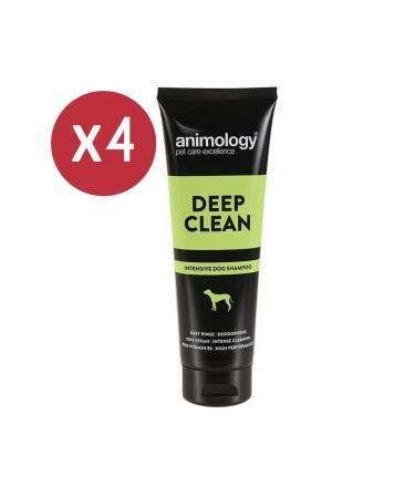 Animology Deep Clean Dog Shampoo 4x250 Ml
