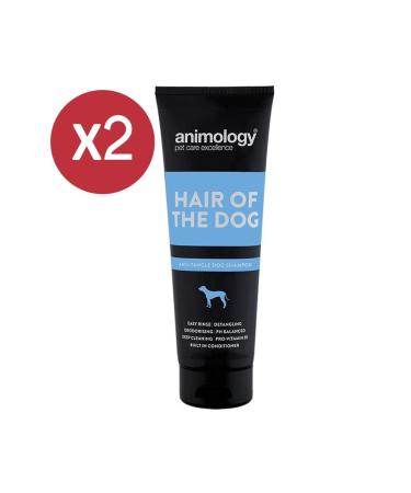 Animology Hair Of The Dog Long Haired Dog Shampoo 2x250 Ml