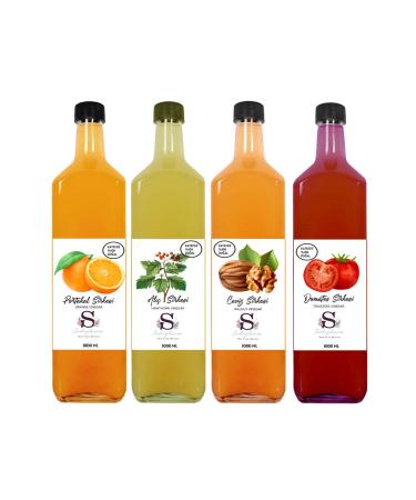 Suheylaana Natural Orange Hawthorn Walnut and Tomato Vinegar 1000 Ml