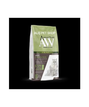 Animal World Cat Sensitive Lamb & Rice 1.5 Kg