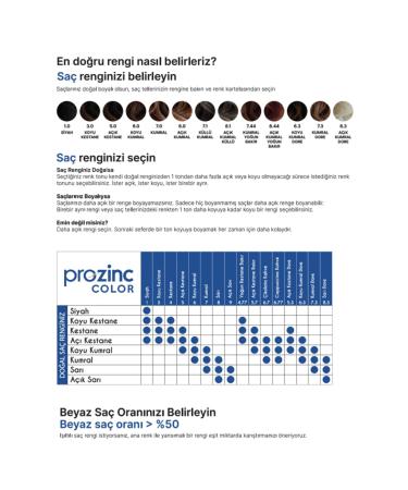 Prozinc Color 8.3 Blonde - Ammonia-Free Herbal Permanent Hair Dye - Buy Online on GoSupps.com