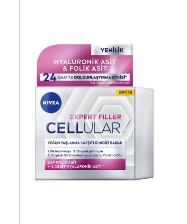 NIVEA Cellular Expert Filler Intensive Anti-Aging Day Care Face Cream Spf15 50 Ml