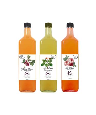 S heylaana Natural Gilaburu Hawthorn and Rose Vinegar 1000 ml