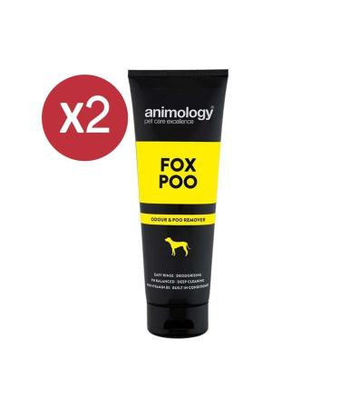 Animology Fox Poo Bad Odor Dog Shampoo 2x250ml