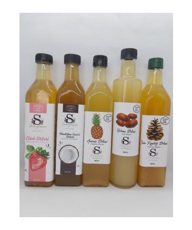 Suheylaana Pineapple - Pine Cone - Date - Coconut - Strawberry Vinegar 500 Ml