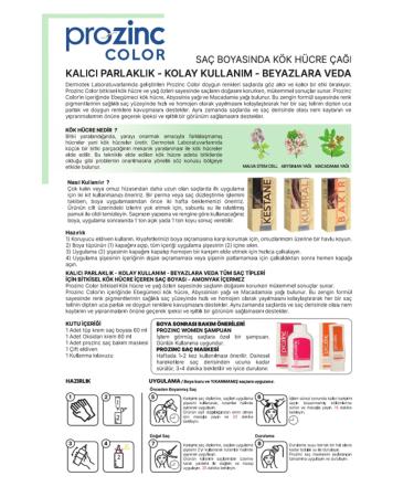 Prozinc Color 6.0 Blonde - Ammonia-Free Herbal Permanent Hair Dye - Buy Online on GoSupps.com