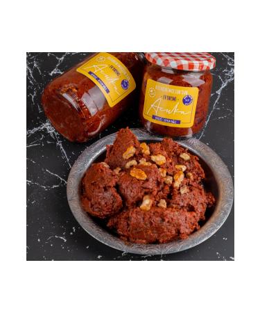 budabenimolsun Acuka Walnut Homemade Antep Style Breakfast Appetizer with Olive Oil Spicy 690gr - Buy Online on GoSupps.com