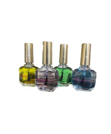 Pink World Nail and Cuticle Care Oil Vitamin E Miss Scented 10ml Set of 4