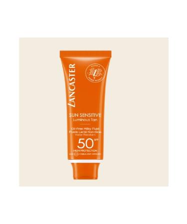 Lancaster SPF 50 Vegan Face Sunscreen for Sensitive Skin - 50 Ml