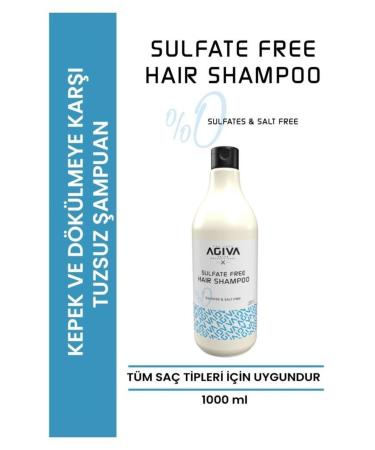 Agiva Anti Hair Loss Salt-Free Care Shampoo 1000 Ml Sulfate Free
